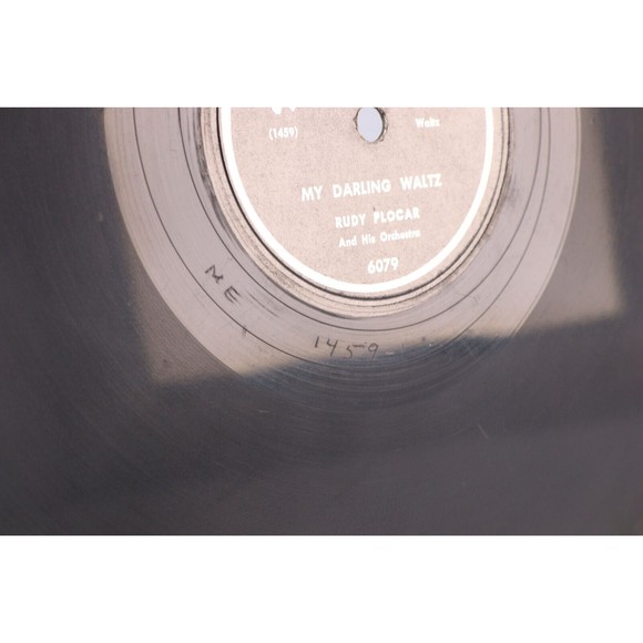 Rudy Plocar, Poor Cinderella Polka, My Darling Waltz 1948 10" 78 rpm Record 6079 - Picture 12 of 16